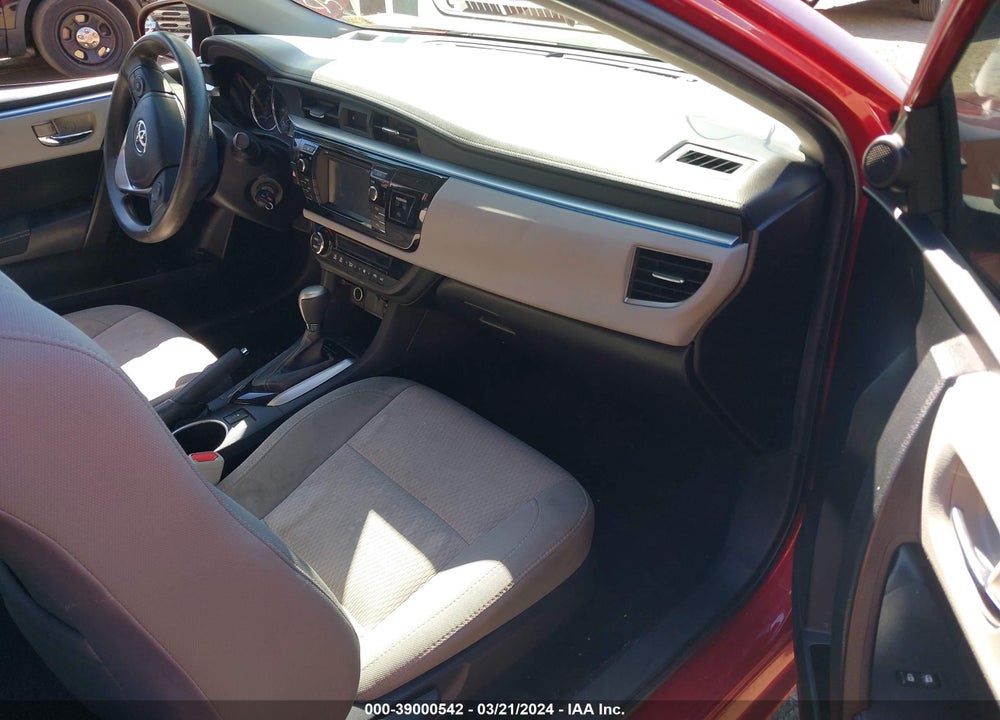 2015 TOYOTA COROLLA LE VIN: 2T1BURHE3FC356135