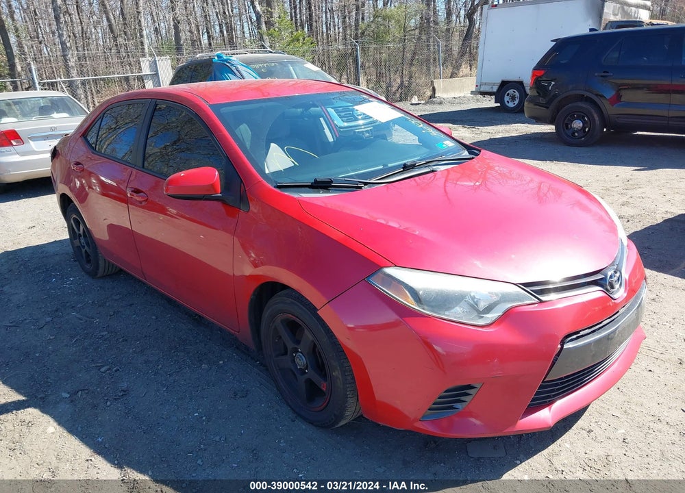 2015 TOYOTA COROLLA LE VIN: 2T1BURHE3FC356135