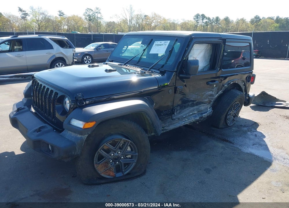 2024 JEEP WRANGLER 2-DOOR SPORT S 4X4 VIN: 1C4PJXAN6RW134715