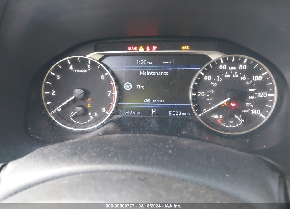 2021 NISSAN ALTIMA SV FWD VIN: 1N4BL4DV9MN417886