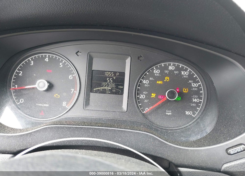 2012 VOLKSWAGEN JETTA VIN: 3VW2K7AJ7CM393562