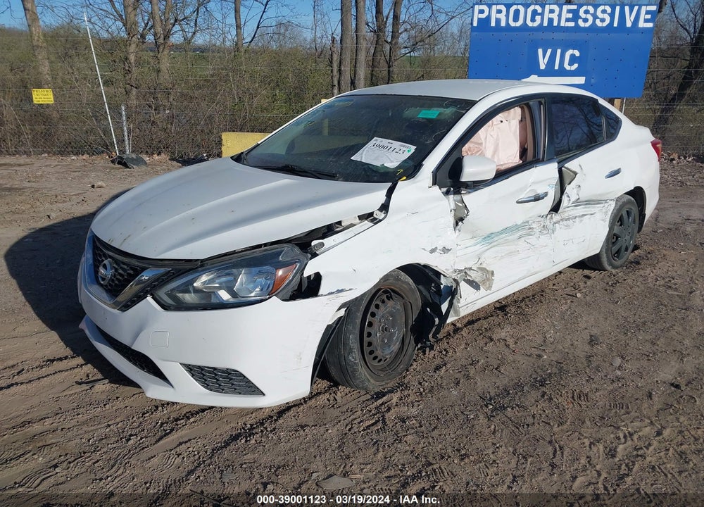 2016 NISSAN SENTRA SV VIN: 3N1AB7AP7GY325699