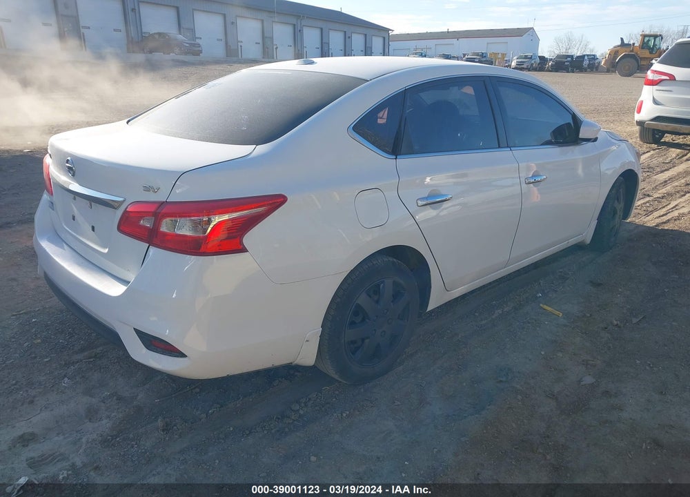 2016 NISSAN SENTRA SV VIN: 3N1AB7AP7GY325699