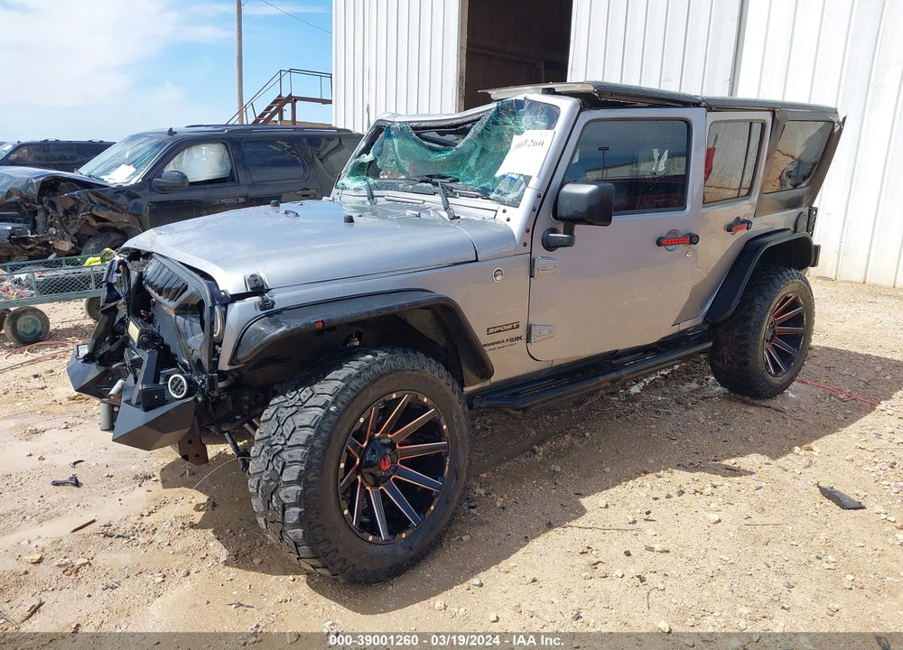 2018 JEEP WRANGLER JK UNLIMITED SPORT S 4X4 VIN: 1C4HJWDG1JL930404