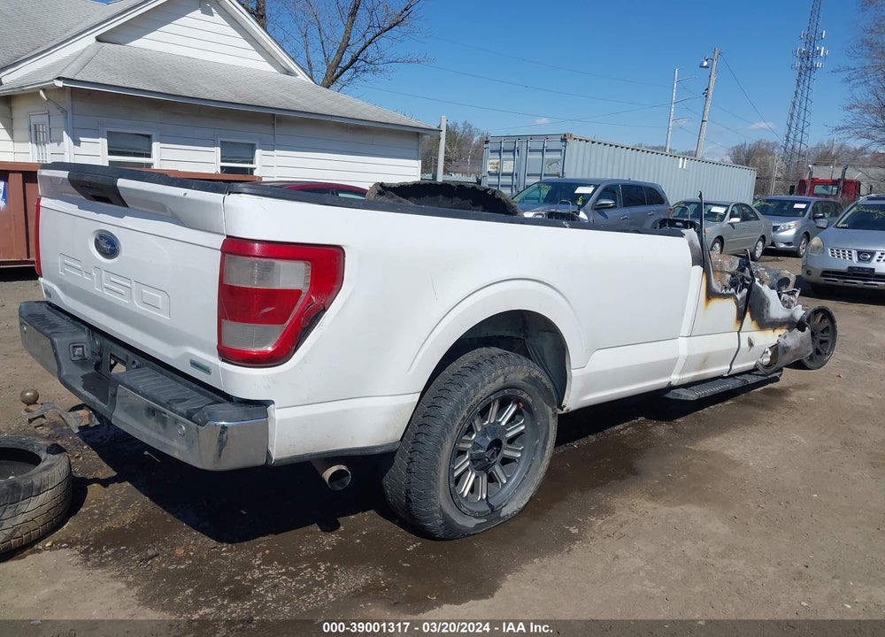 2021 FORD F-150 XL VIN: 1FTFX1E8XMKD43452