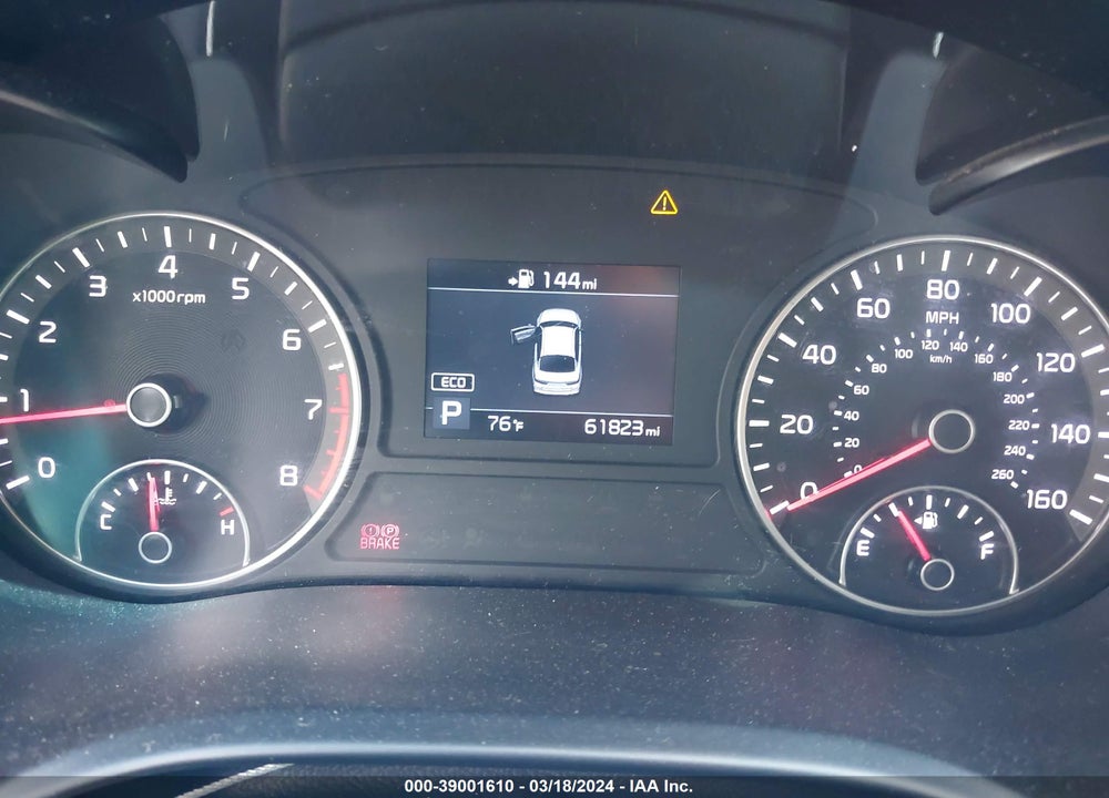 2019 KIA OPTIMA LX VIN: 5XXGT4L30KG329477