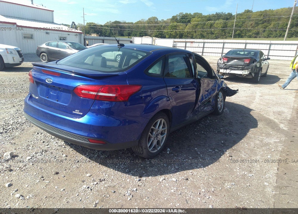 2015 FORD FOCUS SE VIN: 1FADP3F27FL333607