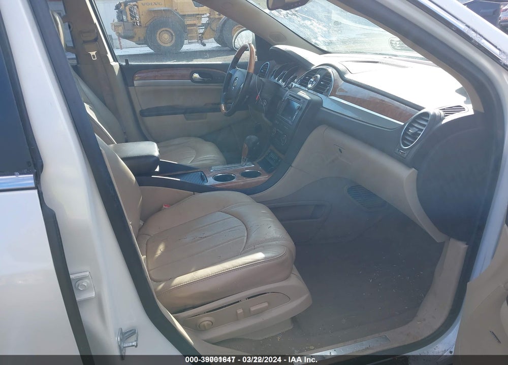 2012 BUICK ENCLAVE PREMIUM VIN: 5GAKRDED9CJ127086