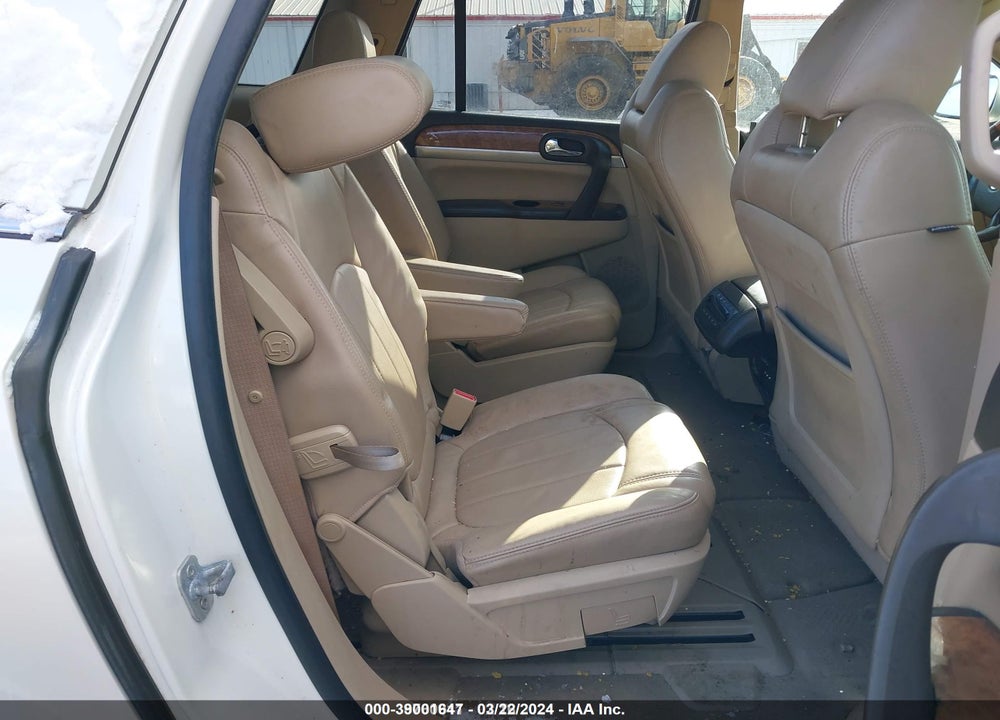 2012 BUICK ENCLAVE PREMIUM VIN: 5GAKRDED9CJ127086