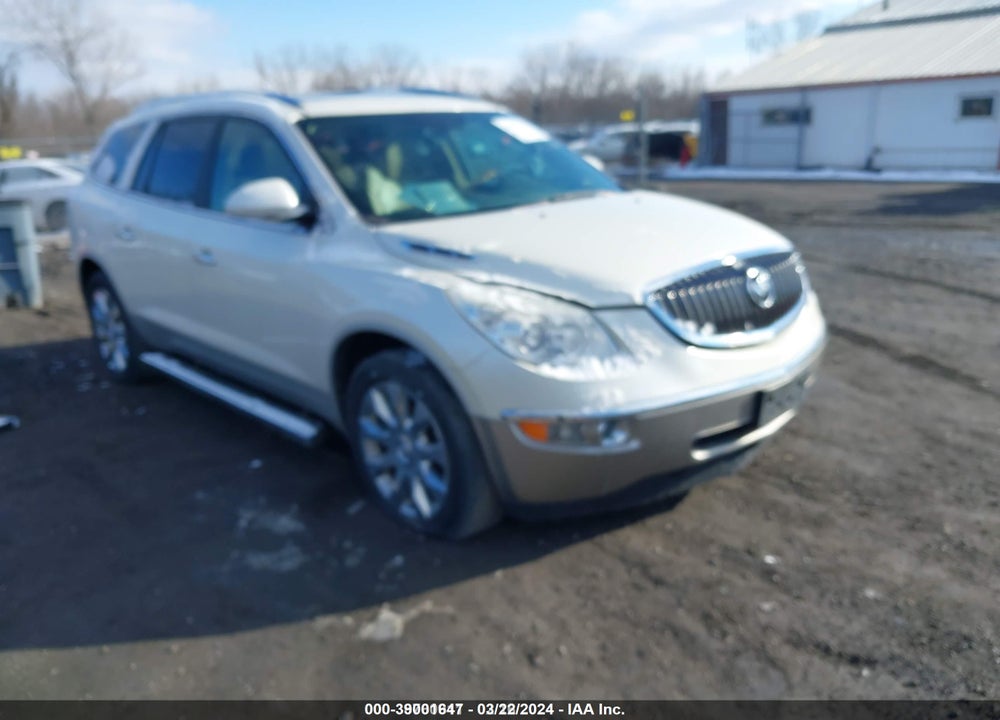 2012 BUICK ENCLAVE PREMIUM VIN: 5GAKRDED9CJ127086