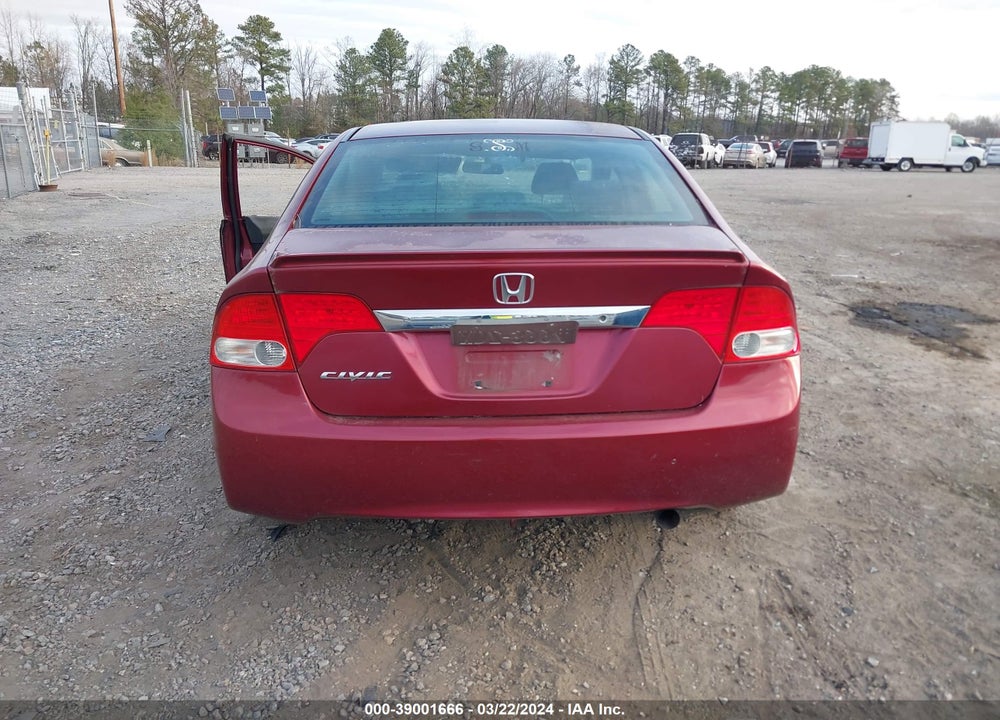 2010 HONDA CIVIC VIN: 2HGFA1F63AH562496