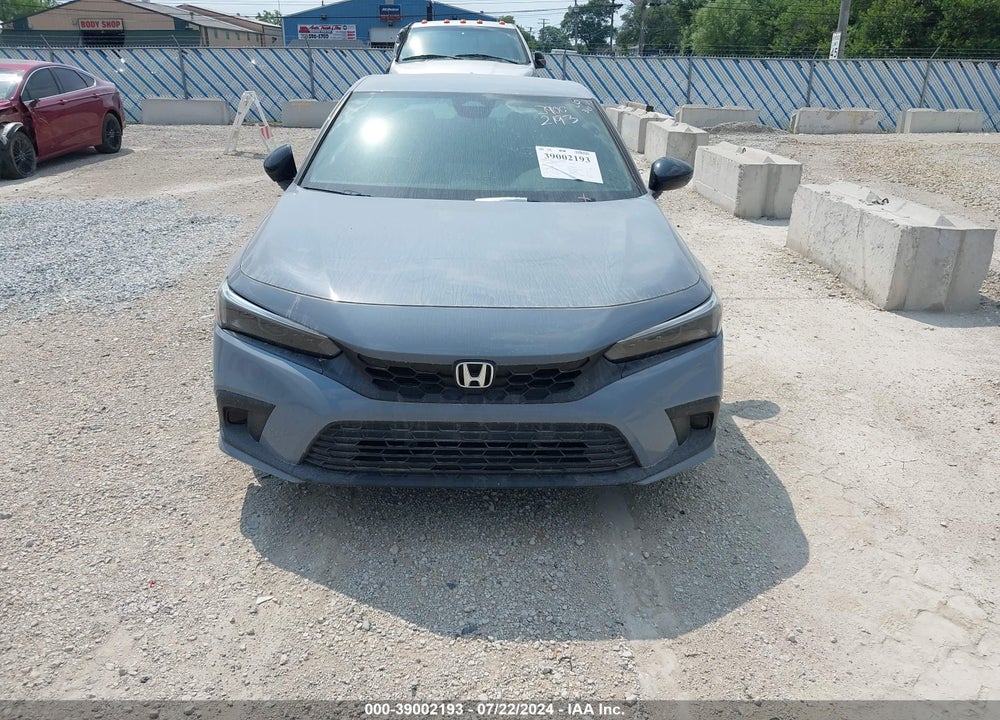 2022 HONDA CIVIC SPORT VIN: 19XFL2H85NE011050