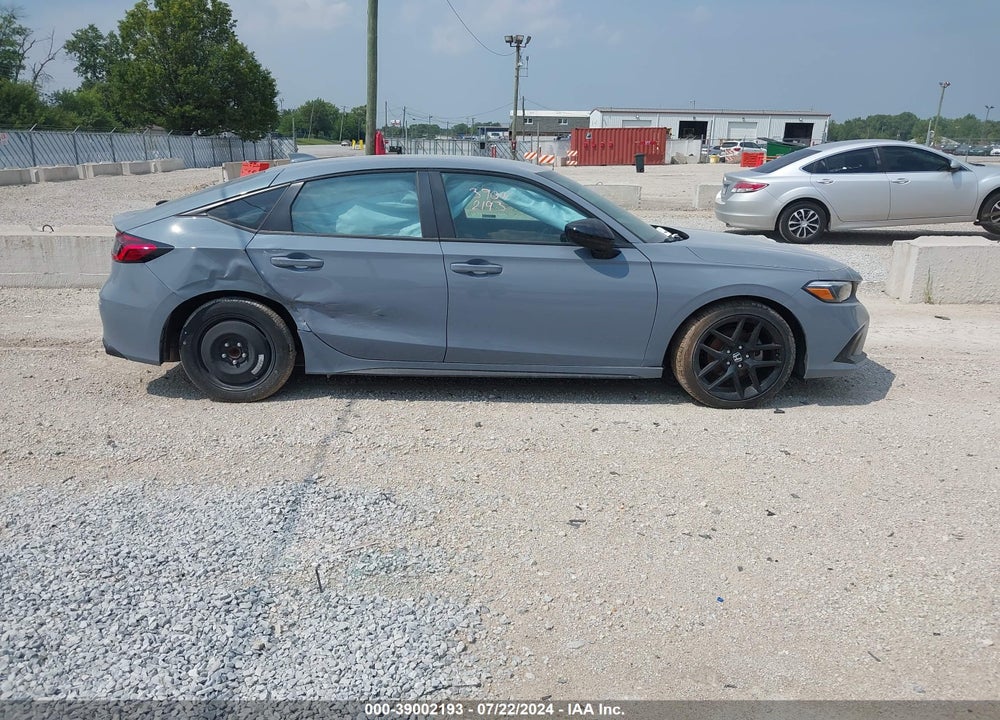 2022 HONDA CIVIC SPORT VIN: 19XFL2H85NE011050