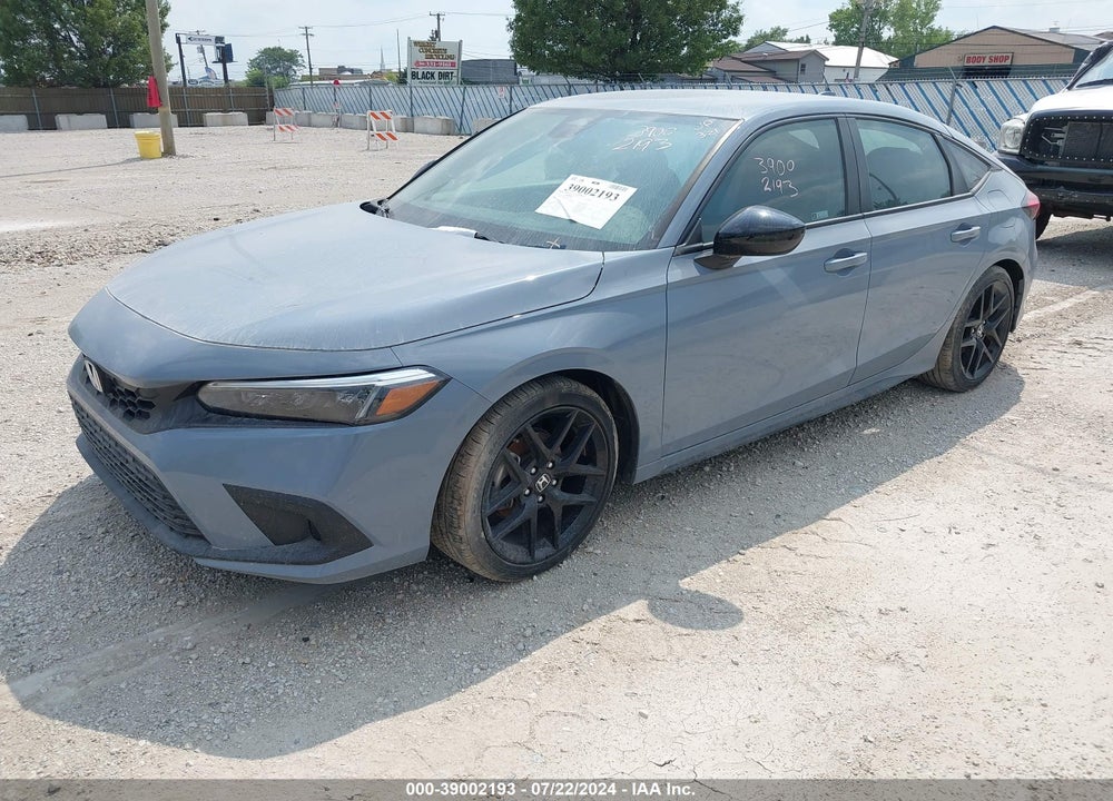 2022 HONDA CIVIC SPORT VIN: 19XFL2H85NE011050