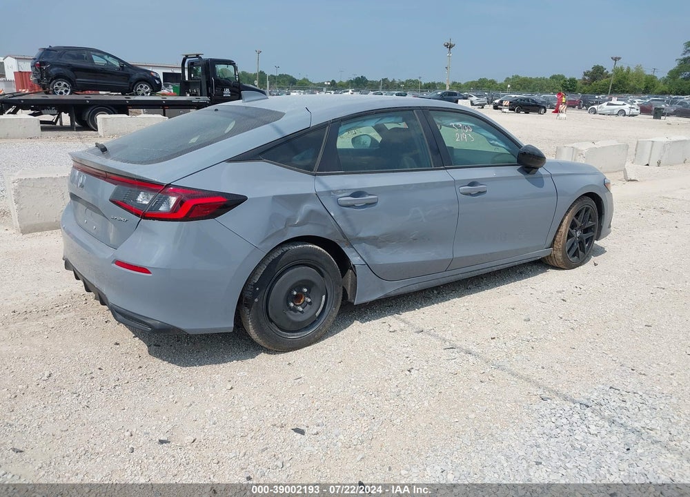2022 HONDA CIVIC SPORT VIN: 19XFL2H85NE011050