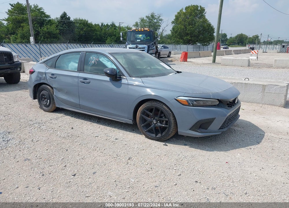 2022 HONDA CIVIC SPORT VIN: 19XFL2H85NE011050
