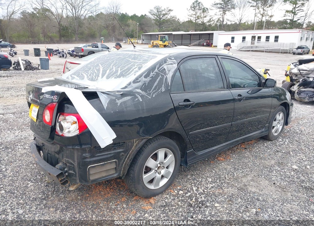 2008 TOYOTA COROLLA VIN: 2T1BR32E58C862074