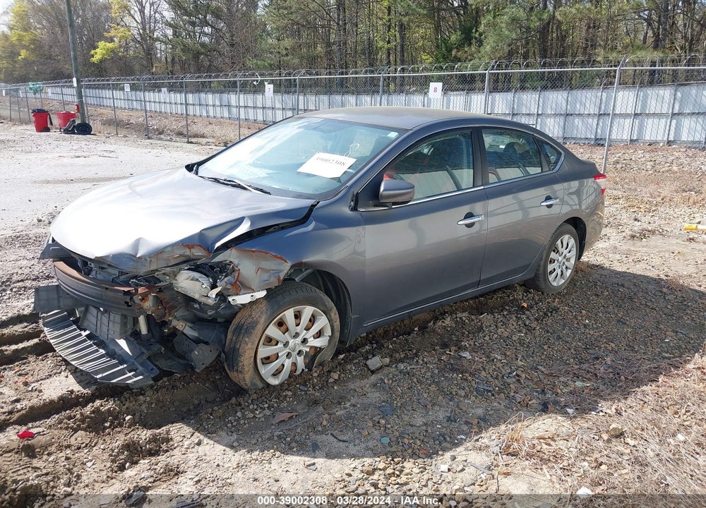 2015 NISSAN SENTRA S VIN: 3N1AB7AP9FY328814