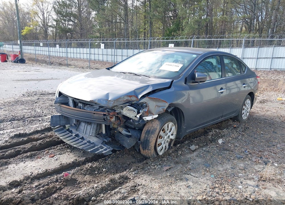 2015 NISSAN SENTRA S VIN: 3N1AB7AP9FY328814