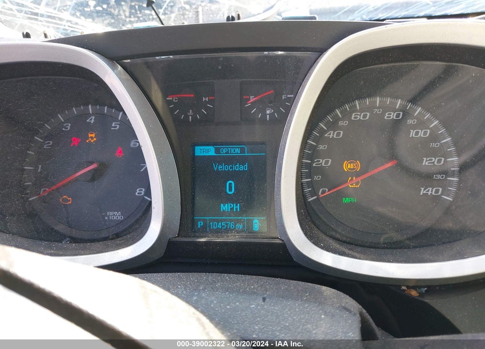 2016 CHEVROLET EQUINOX LT VIN: 2GNFLFE33G6120956