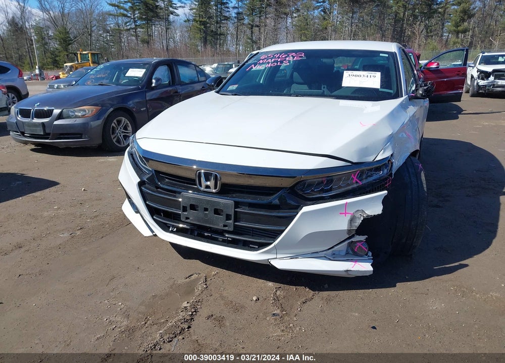 2022 HONDA ACCORD SPORT VIN: 1HGCV1F34NA001693