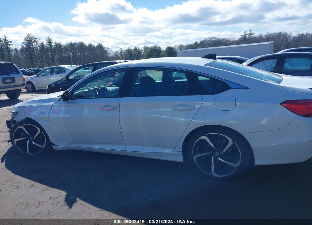 2022 HONDA ACCORD SPORT VIN: 1HGCV1F34NA001693