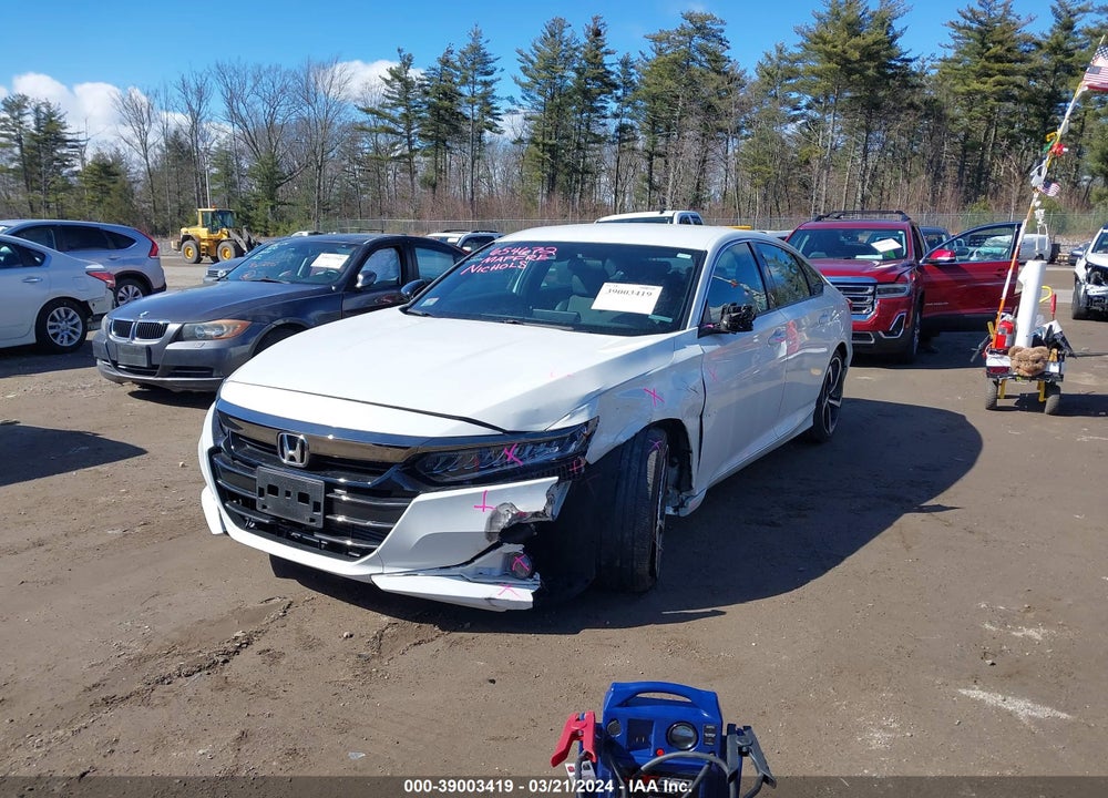 2022 HONDA ACCORD SPORT VIN: 1HGCV1F34NA001693