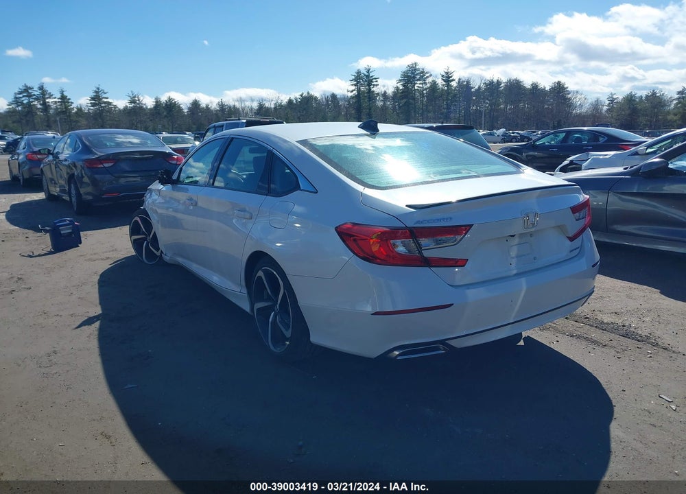 2022 HONDA ACCORD SPORT VIN: 1HGCV1F34NA001693