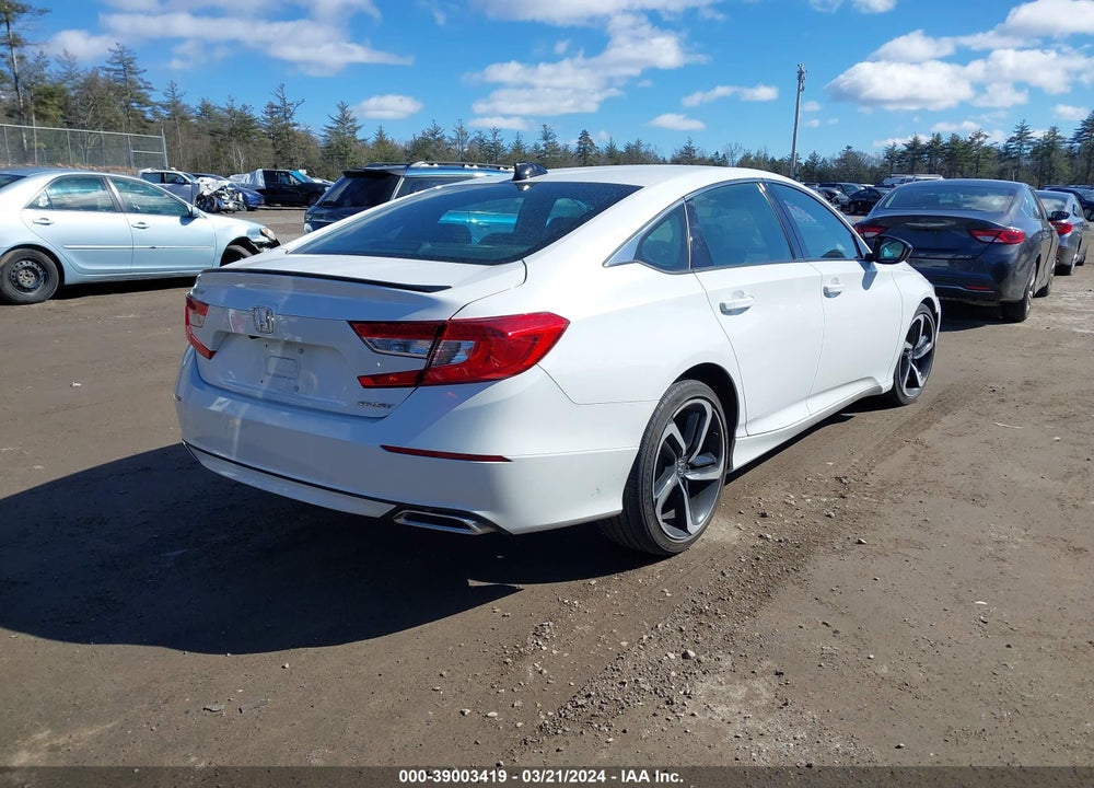 2022 HONDA ACCORD SPORT VIN: 1HGCV1F34NA001693