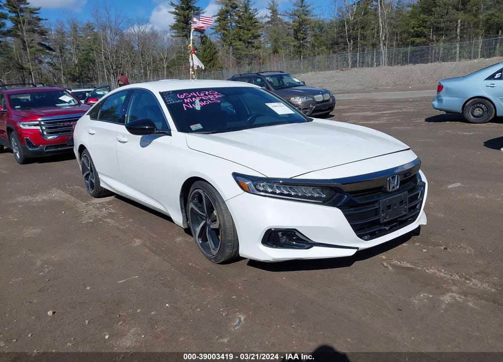 2022 HONDA ACCORD SPORT VIN: 1HGCV1F34NA001693