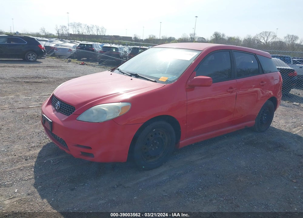 2003 TOYOTA MATRIX/XR VIN: 2T1KR32E23C081280