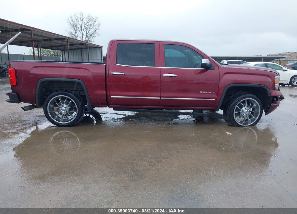2014 GMC SIERRA 1500 DENALI VIN: 3GTU2WEJ4EG416085
