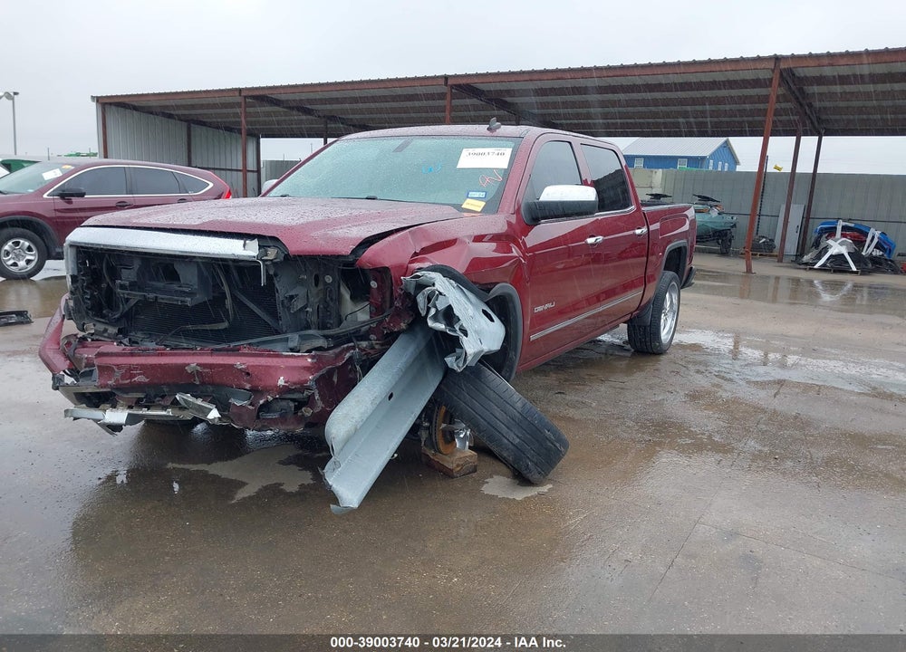 2014 GMC SIERRA 1500 DENALI VIN: 3GTU2WEJ4EG416085