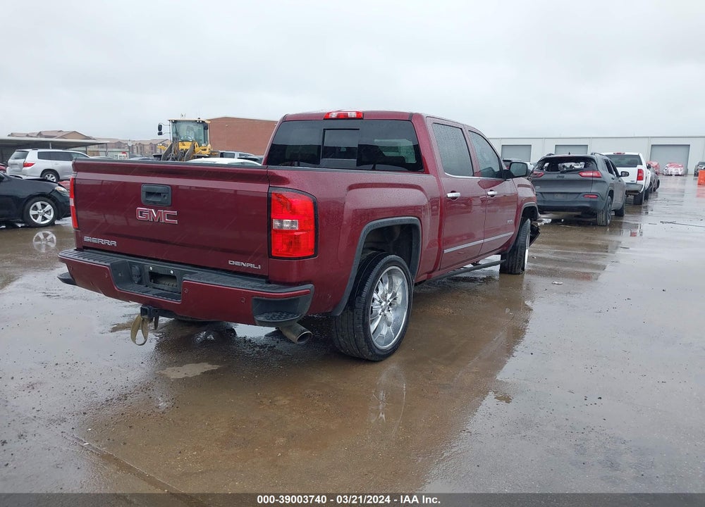 2014 GMC SIERRA 1500 DENALI VIN: 3GTU2WEJ4EG416085