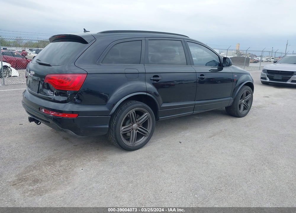 2014 AUDI Q7 3.0T S LINE PRESTIGE VIN: WA1DGAFE7ED013828