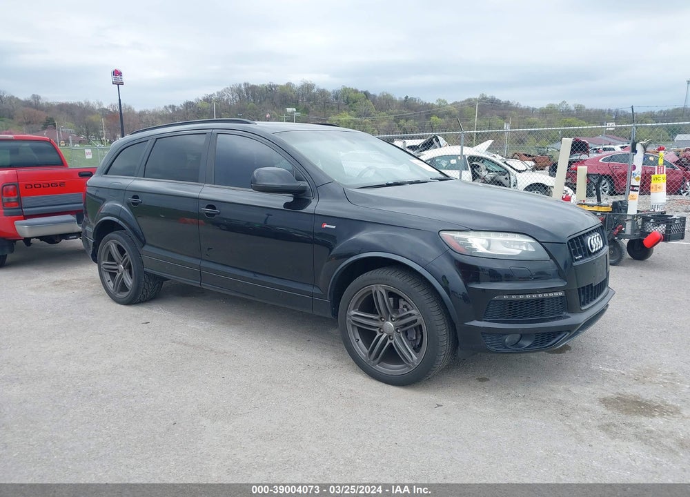2014 AUDI Q7 3.0T S LINE PRESTIGE VIN: WA1DGAFE7ED013828