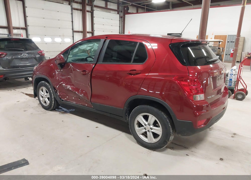 2021 CHEVROLET TRAX VIN: KL7CJNSB0MB348457