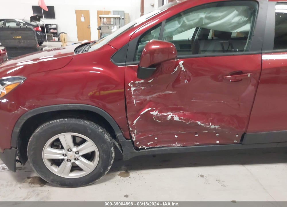 2021 CHEVROLET TRAX VIN: KL7CJNSB0MB348457