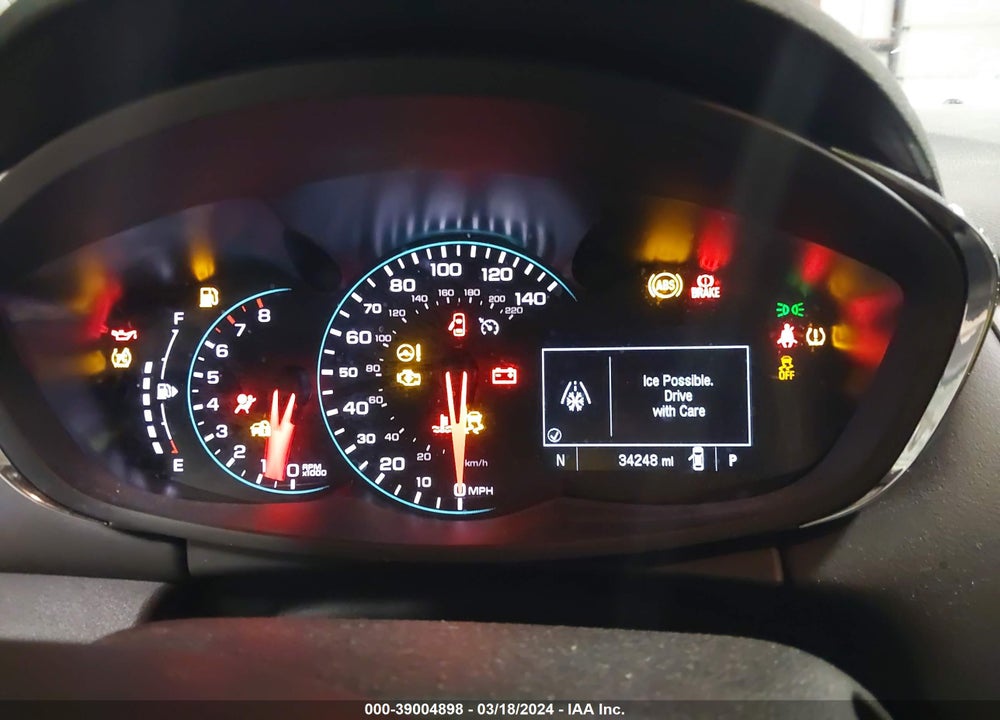 2021 CHEVROLET TRAX VIN: KL7CJNSB0MB348457