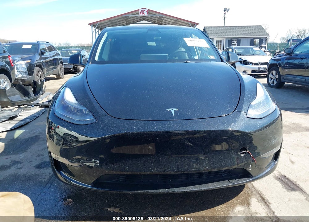 2021 TESLA MODEL Y PERFORMANCE DUAL MOTOR ALL-WHEEL DRIVE VIN: 5YJYGDEF3MF267109