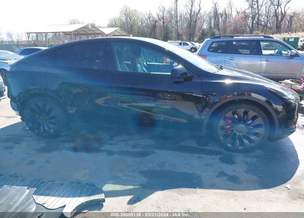 2021 TESLA MODEL Y PERFORMANCE DUAL MOTOR ALL-WHEEL DRIVE VIN: 5YJYGDEF3MF267109