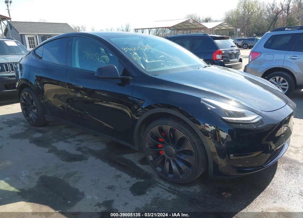 2021 TESLA MODEL Y PERFORMANCE DUAL MOTOR ALL-WHEEL DRIVE VIN: 5YJYGDEF3MF267109