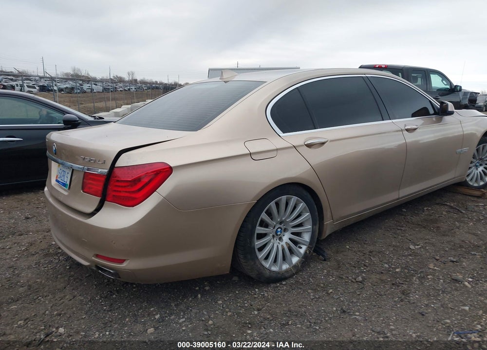 2011 BMW 750LI XDRIVE VIN: WBAKC8C54BC432949