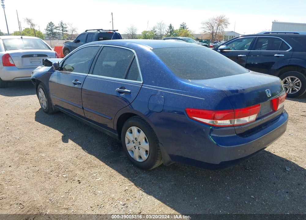 2003 HONDA ACCORD 2.4 LX VIN: 1HGCM56353A113975