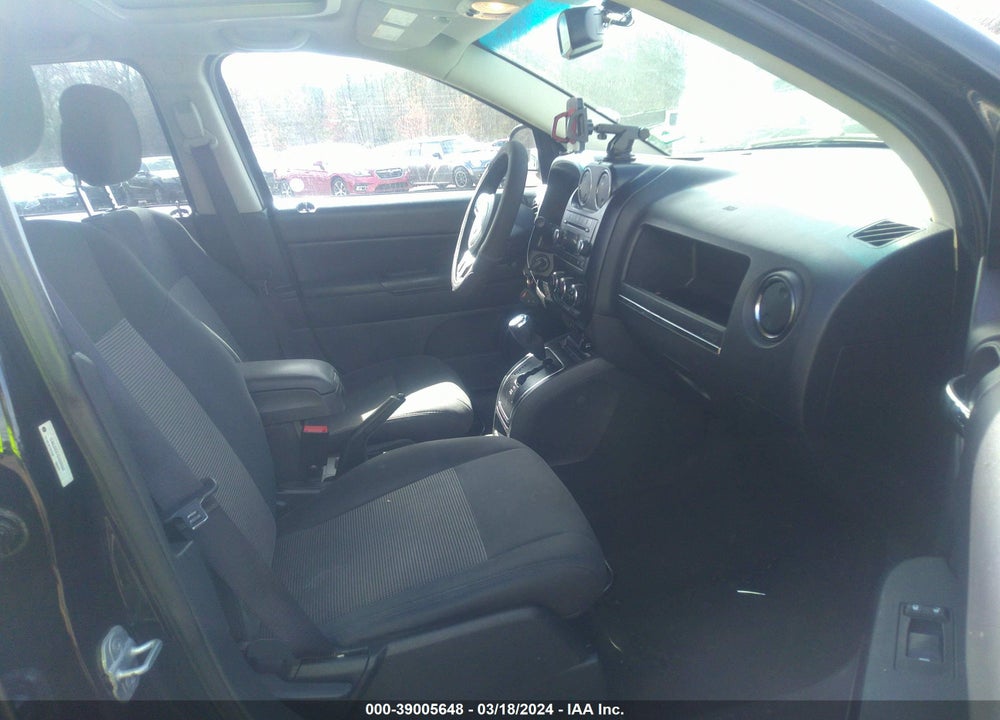 2012 JEEP COMPASS LATITUDE VIN: 1C4NJDEB7CD655550