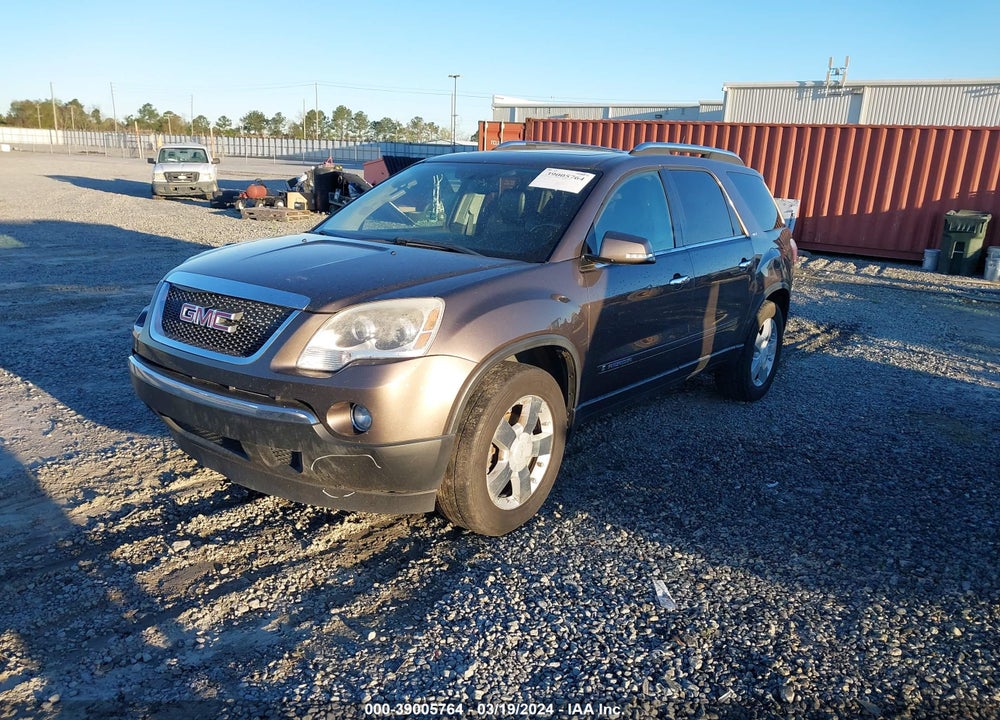 2008 GMC ACADIA SLT-2 VIN: 1GKER33708J127654