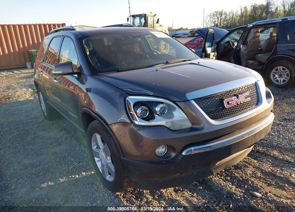 2008 GMC ACADIA SLT-2 VIN: 1GKER33708J127654