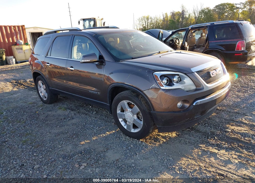 2008 GMC ACADIA SLT-2 VIN: 1GKER33708J127654