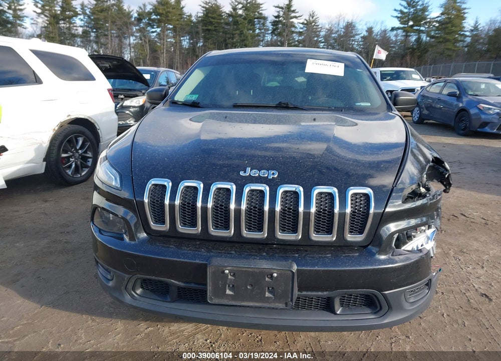 2014 JEEP CHEROKEE SPORT VIN: 1C4PJMAB4EW140544