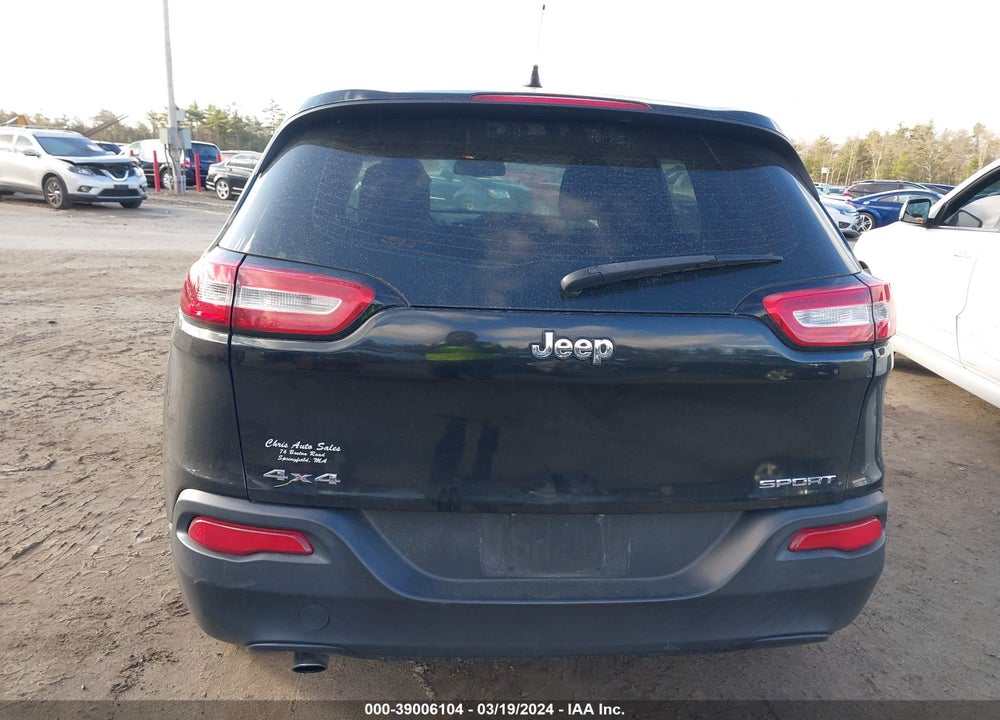2014 JEEP CHEROKEE SPORT VIN: 1C4PJMAB4EW140544
